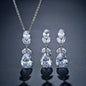 Shelby - Cubic Zirconia Bridal Jewelry Set - Available in Silver and Gold
