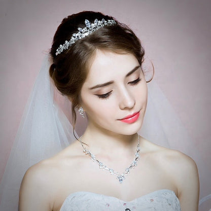 Candice - Silver Cubic Zirconia Bridal Jewelry Set