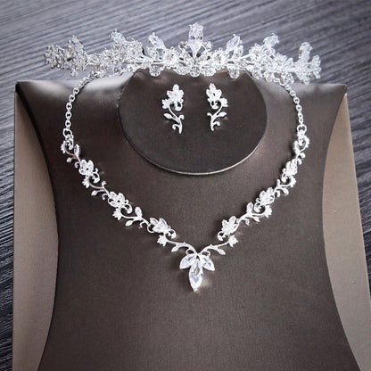 Candice - Silver Cubic Zirconia Bridal Jewelry Set