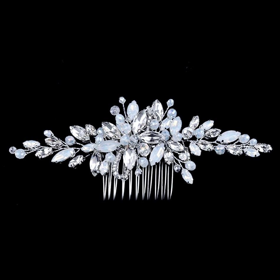 "Nina" -  Opal Bridal Hair Comb