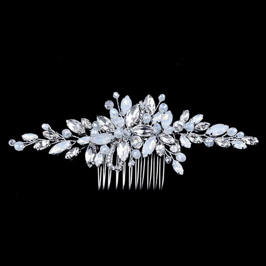 "Nina" -  Opal Bridal Hair Comb