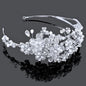 Deirdre - Pearl and Crystal Bridal Headband - Available in Gold and Silver