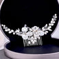 Alexandra - Pearl and Crystal Bridal Hair Comb - Available in Gold and Silver