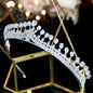 Cher - Silver Cubic Zirconia Bridal Tiara