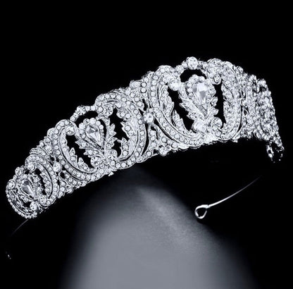 "Brigitte" - Wedding Crystal Tiara