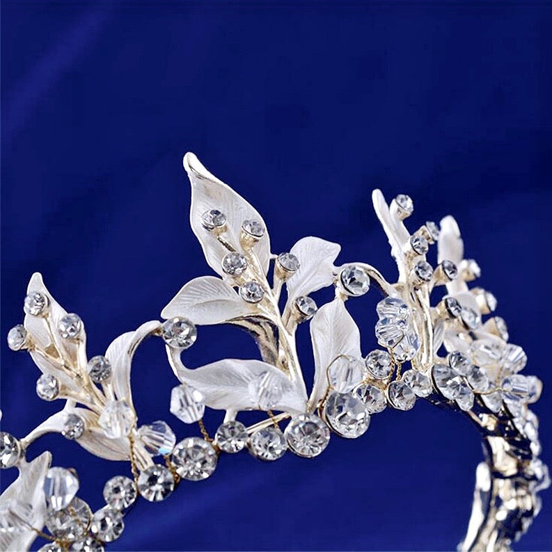 "Kariyah" - Bohemian Crystal Bridal Tiara