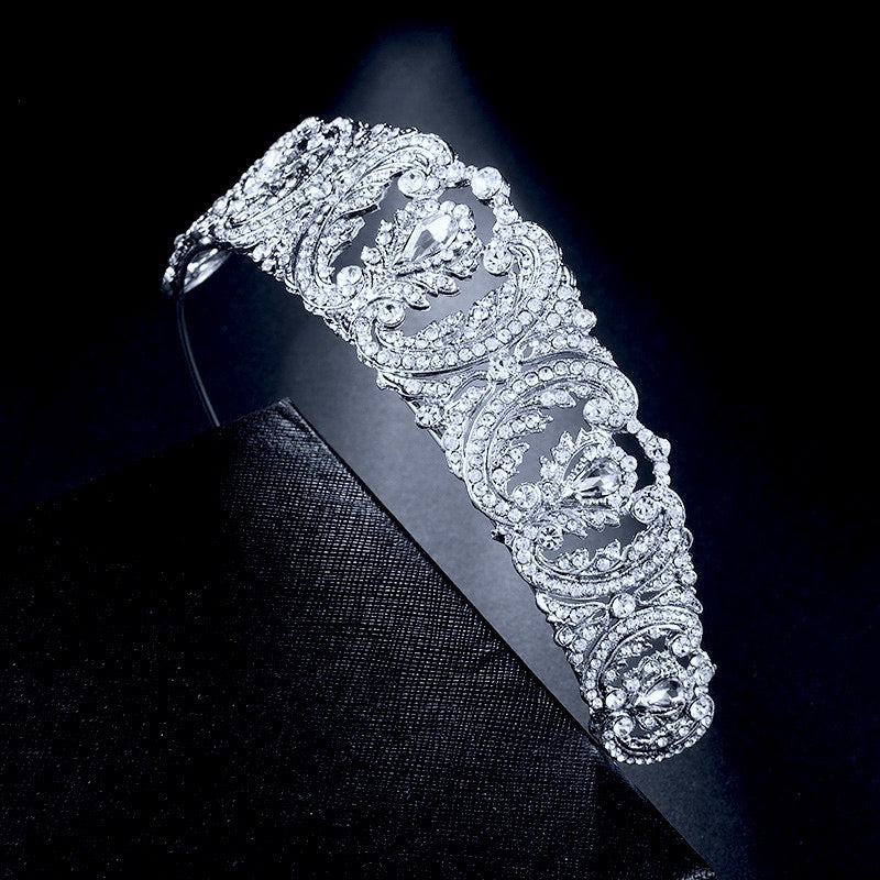 "Brigitte" - Wedding Crystal Tiara