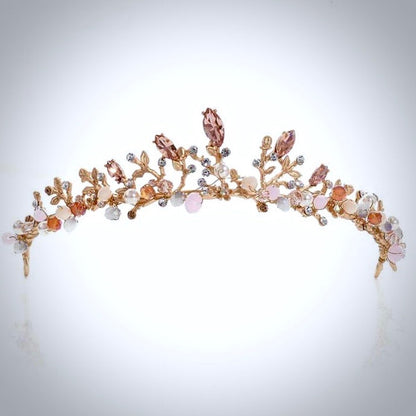 Delilah - Bohemian Gold Bridal Tiara