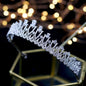 Karyssa - Silver Cubic Zirconia Bridal Tiara