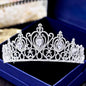 Roma - Cubic Zirconia Bridal Tiara - Available in Silver and Gold