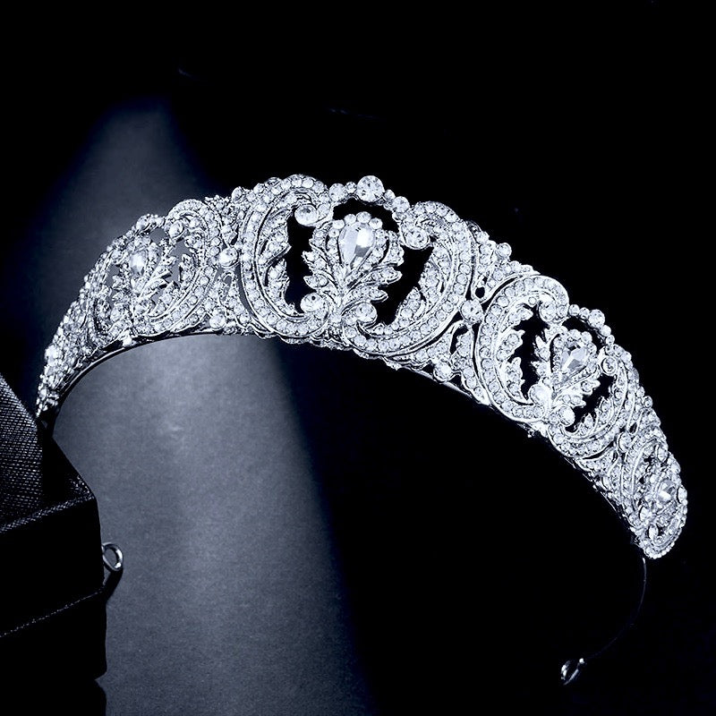 "Brigitte" - Wedding Crystal Tiara