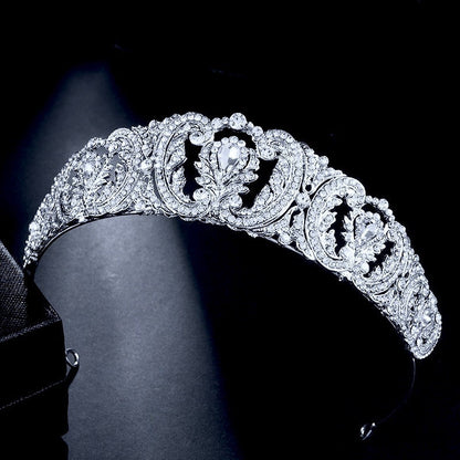 "Brigitte" - Wedding Crystal Tiara