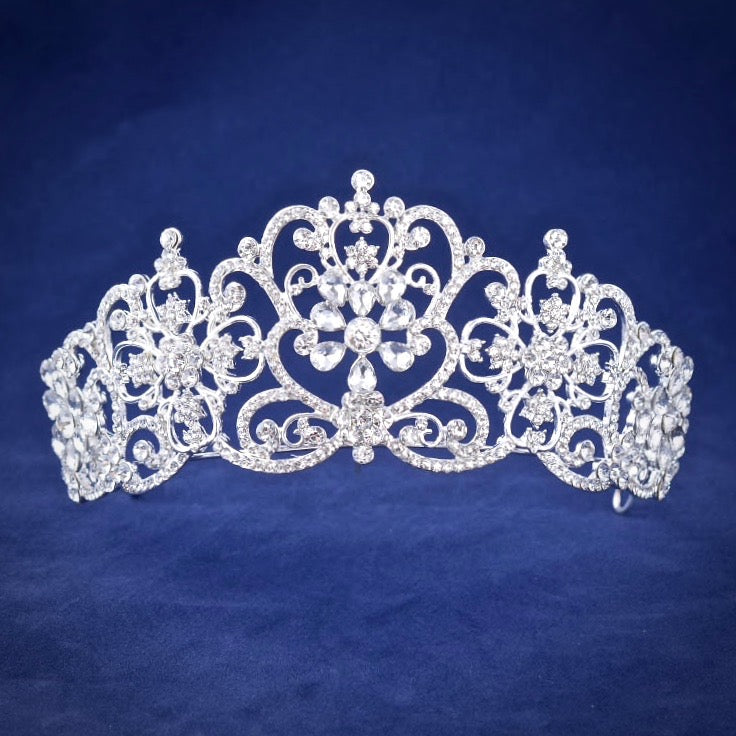 "Quinn" - Wedding Crystal Tiara