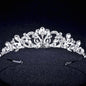 "Chantelle" - Rhinestone Bridal Tiara - Available in Silver and Yellow Gold