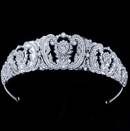 "Brigitte" - Wedding Crystal Tiara
