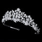 "Simone" - Crystal Bridal Tiara - Available in Silver, Rose Gold and Yellow Gold