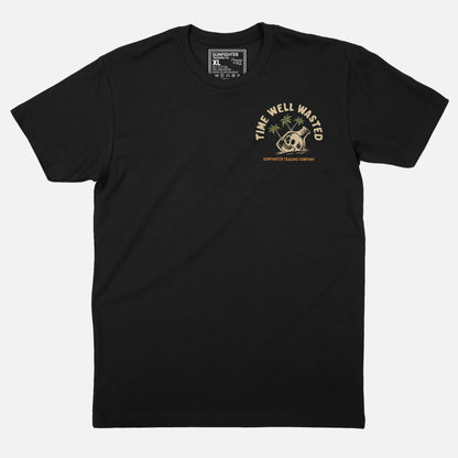 TIME WELL WASTED TEE