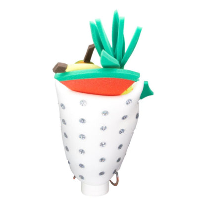 White Bride Carmen Miranda Hat