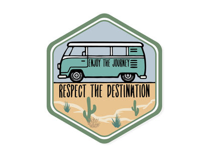 Bus Destination Sticker (Desert)
