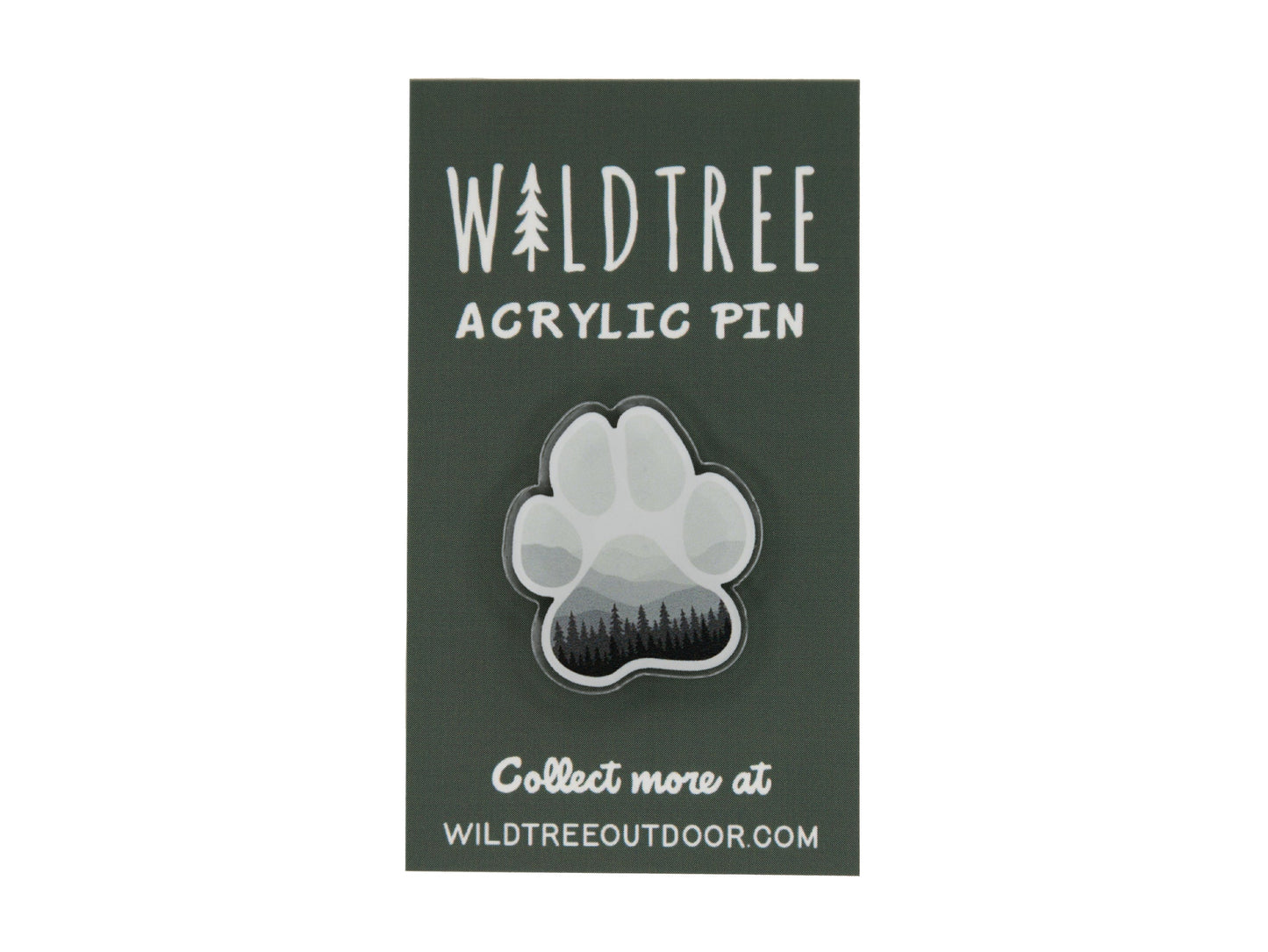 Adventure Paw Acrylic Pin
