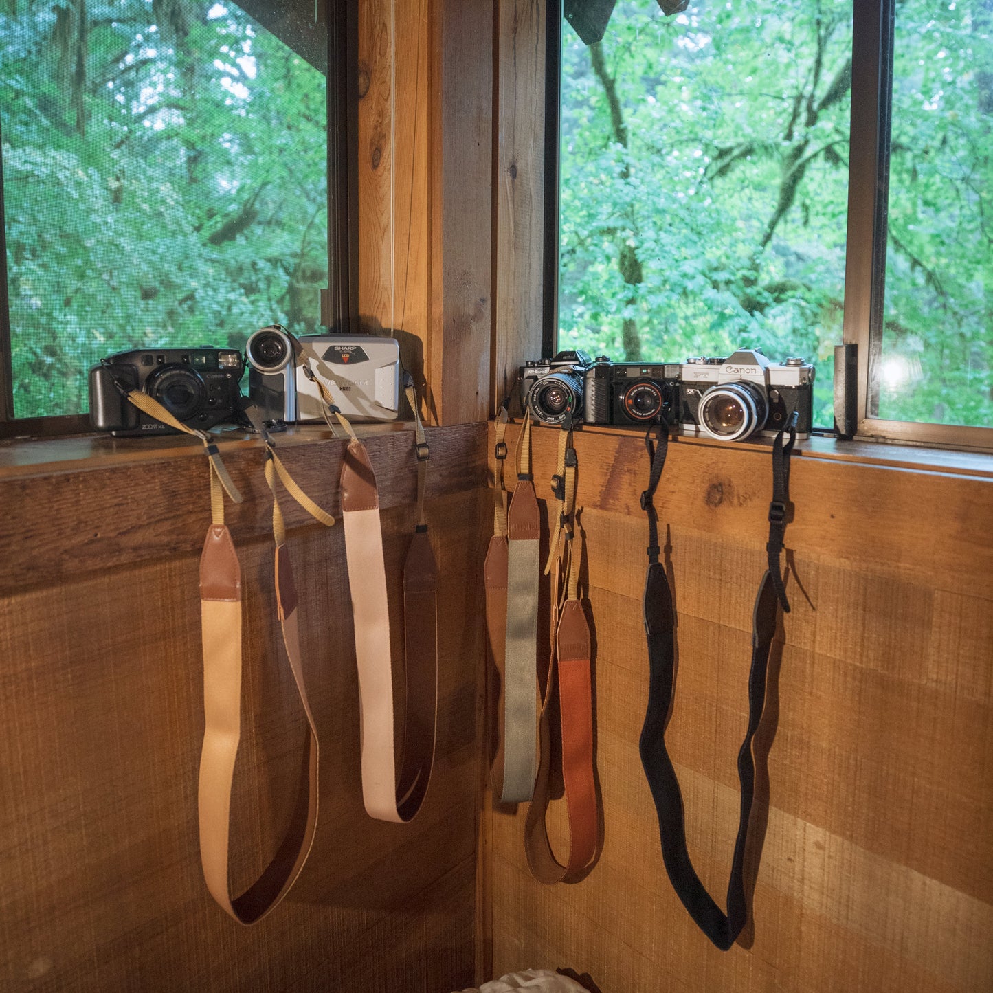 Solid-Colored Camera Straps