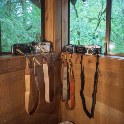 Solid-Colored Camera Straps