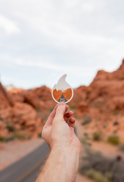 Valley of Fire Sticker