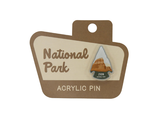 Zion National Park Acrylic Pin