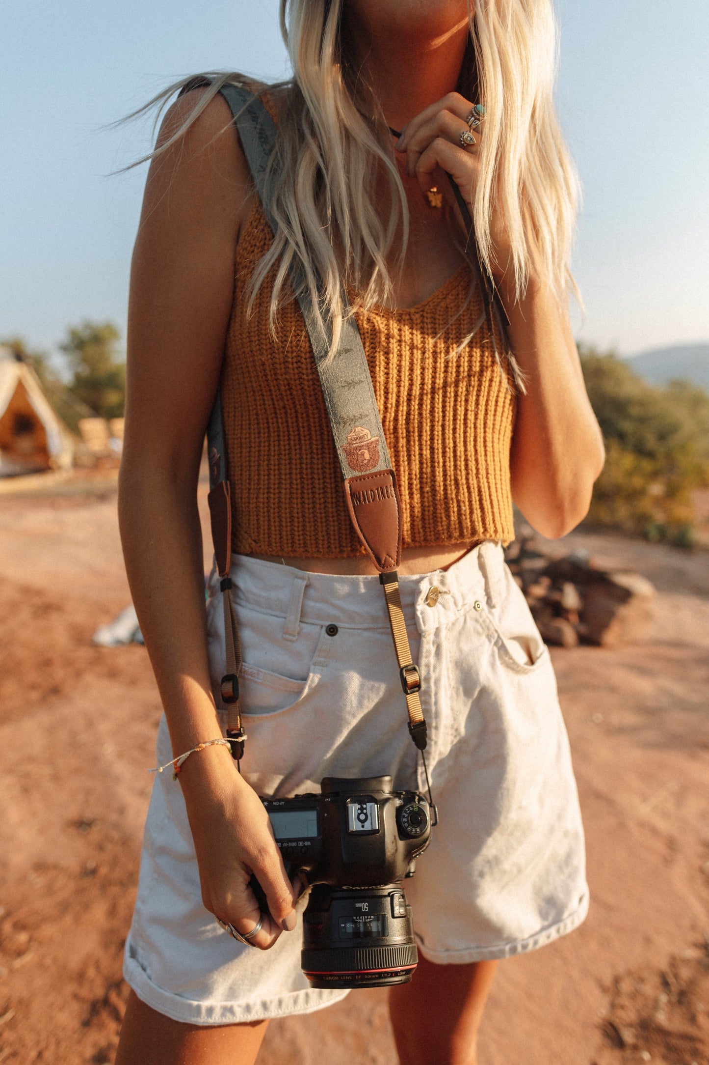Smokey Bear Camera Strap