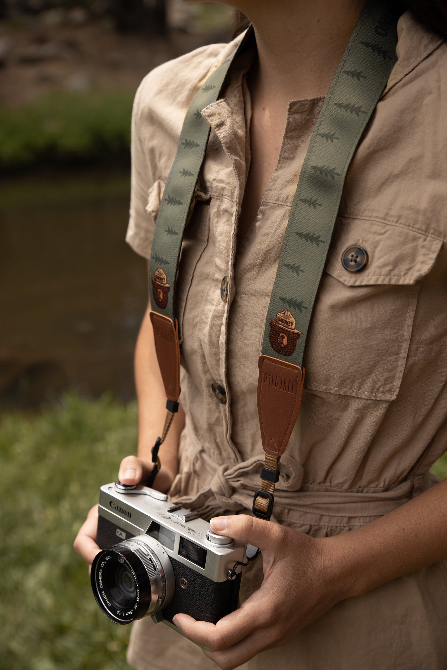 Smokey Bear Camera Strap