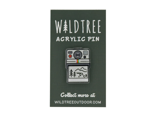Outdoor Photographer Acrylic Pin