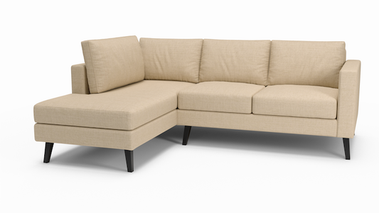 Wilfred | Sectional Left Sofa Bumper | 94" x 80" | Latex | Eco-Friendly | STYLNN®️