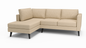 Wilfred | Sectional Left Sofa Bumper | 94" x 80" | Latex | Eco-Friendly | STYLNN®️