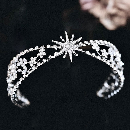 Winter Star - Bridal Headband / Tiara