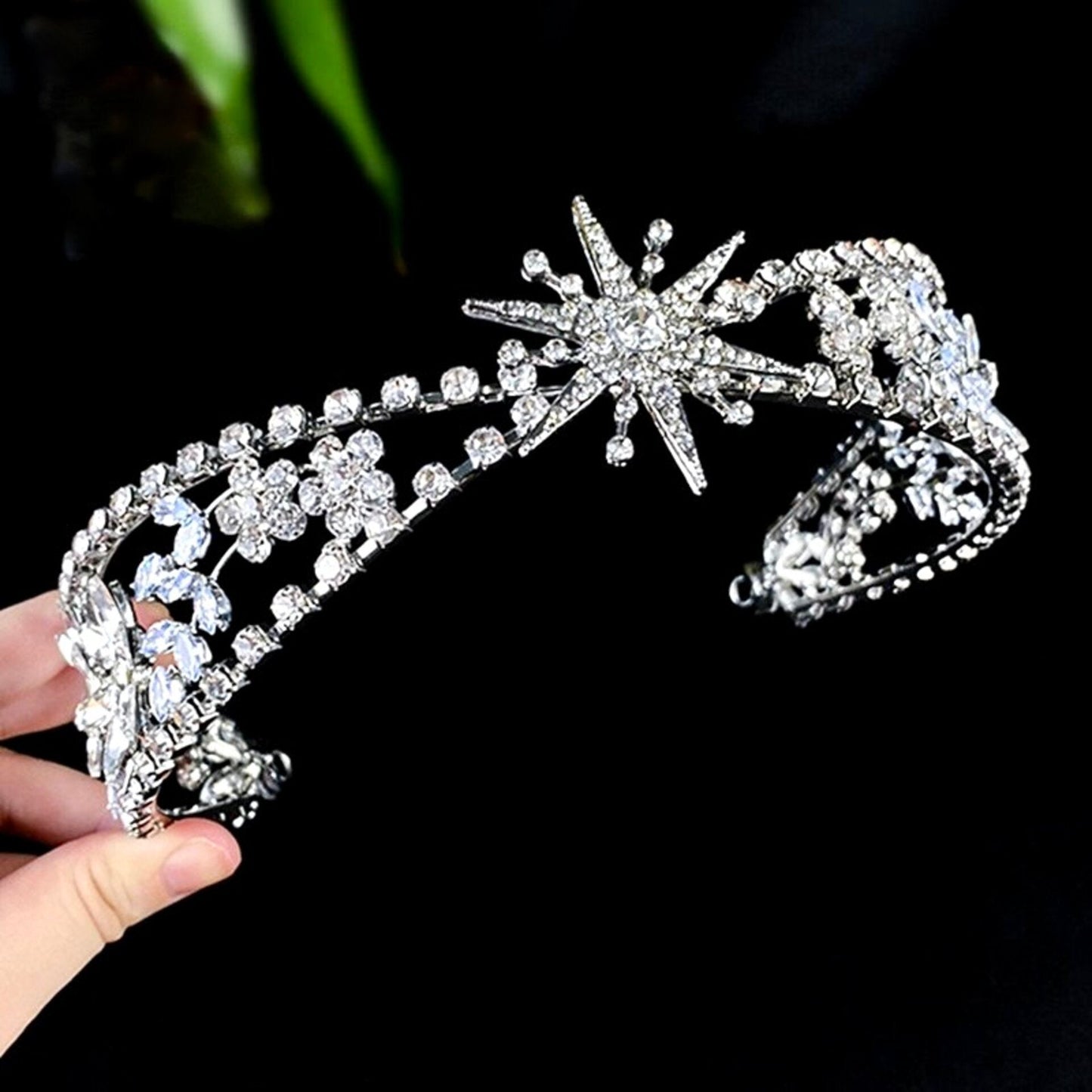Winter Star - Bridal Headband / Tiara