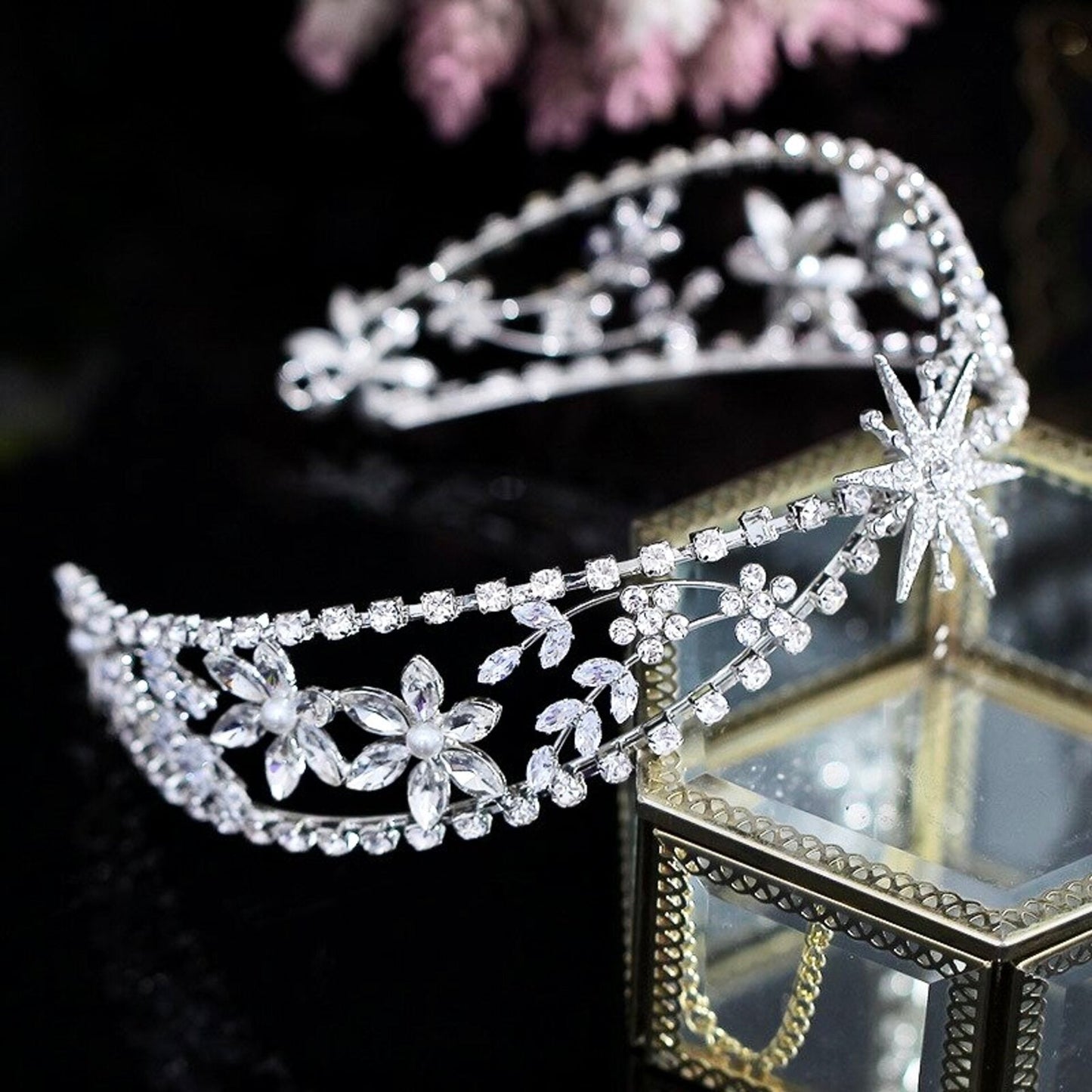 Winter Star - Bridal Headband / Tiara