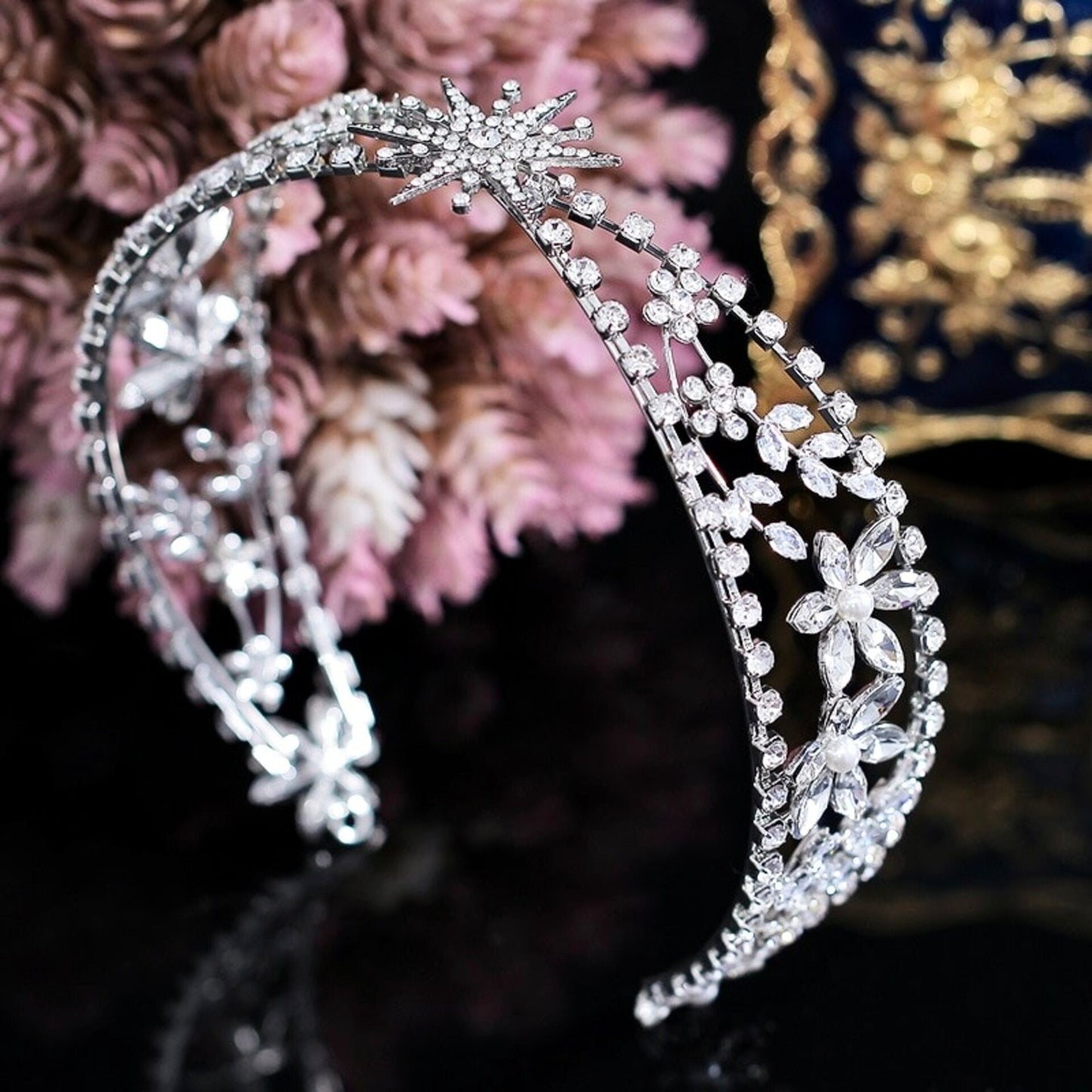 Winter Star - Bridal Headband / Tiara
