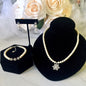 "Eira" - Winter Snowflake 3-Piece Bridal Jewelry Set