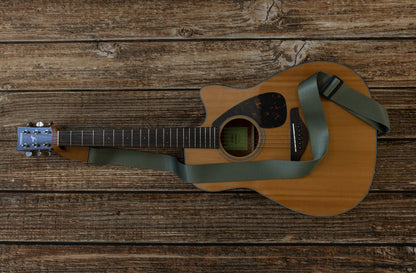 Woodland Green Guitar Strap