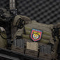 Lion Face Branded PVC Velcro Patch