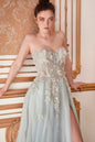 Penelope Blossom Gown With Overskirt