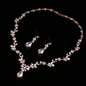 Amber - Cubic Zirconia Bridal Jewelry Set - Available in Silver, Yellow Gold and Rose Gold