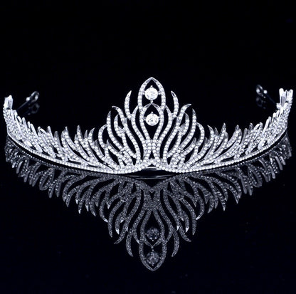 "Terri" - Wedding Cubic Zirconia Tiara