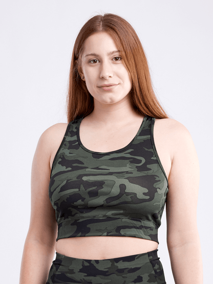 JupiterGear Racerback Lightweight Training Crop Tank Top