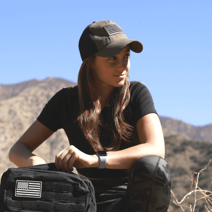 JupiterGear American Flag Trucker Hat with Adjustable Strap | Breathable & Unisex