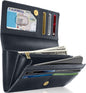 Accordion Clutch With Removable Checkbook Holder