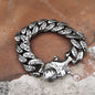 Ancient Egyptian Hieroglyphics Stainless Steel Bracelet