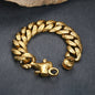 Ancient Egyptian Hieroglyphics Stainless Steel Bracelet