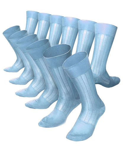 Vittorio Farina Men's Ribbed Shear Nylon Anklet Dress Socks