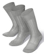 Vittorio Farina Men's Ribbed Shear Nylon Anklet Dress Socks
